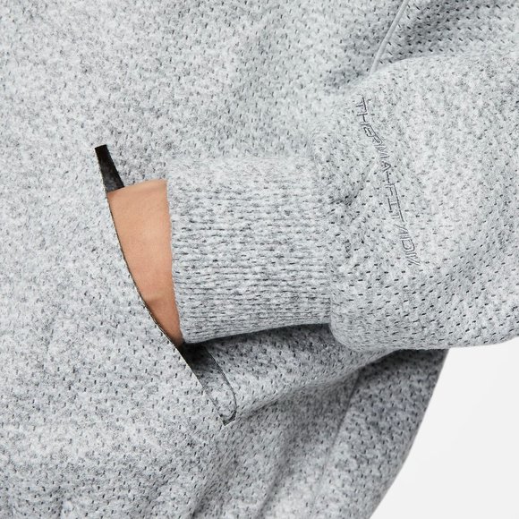 Nike Forward hooded Bomber Jacket Women's Oversized sz XL gray grey DQ6667-077 - Picture 4 of 6